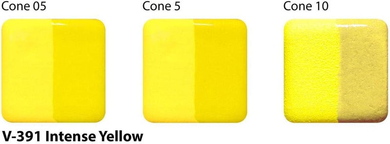 AMACO Velvet Underglaze Pint Intense Yellow V391 Each - Image 2