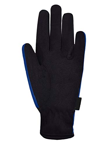 ChinFun Horse Riding Glove Equestrian Gloves Kids for Boys Girls Horseback Riding Gloves Grip for Youth Children Riding Sports Biking Cycling Gardening Royal Blue Size L - Image 5