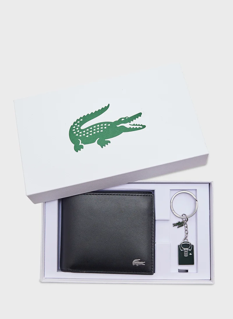 لاكوست Logo Wallet Gift Set