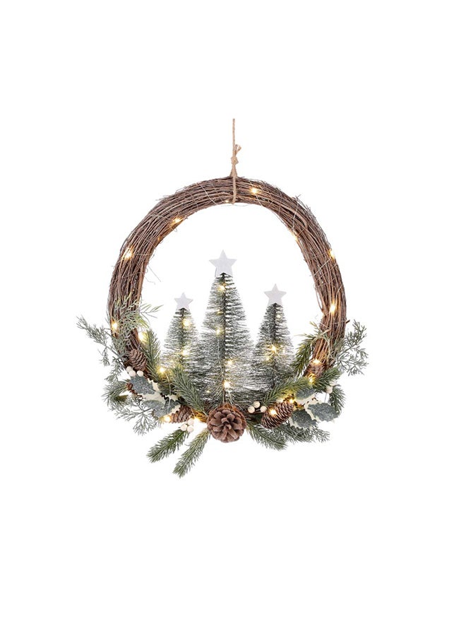 Suncoast Suncoast Wreath Tree 40 Led Lights Battery Operated