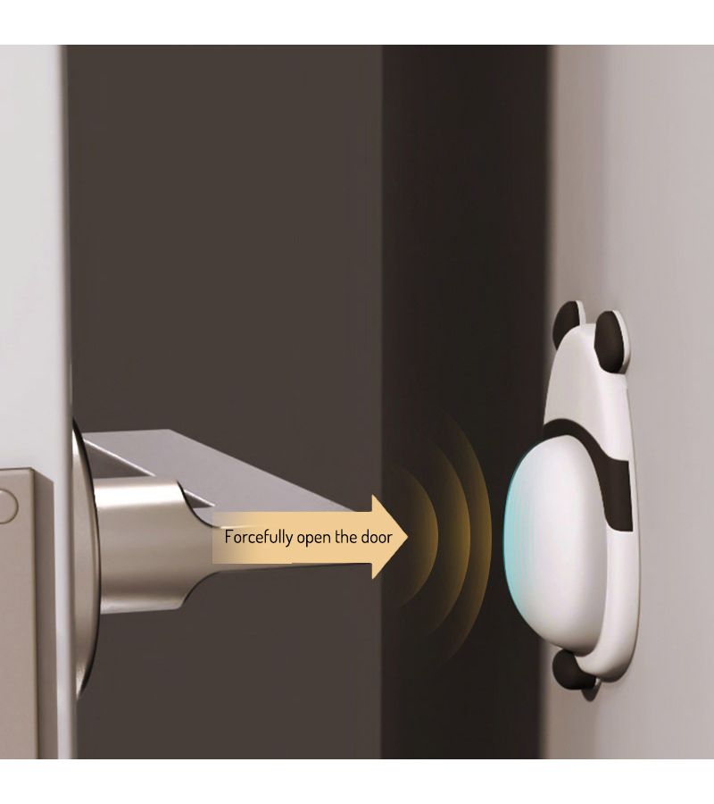 4pcs Adorable Pet Door Stoppers Dog Cat Penguin Panda 3d Anti Collision Self Adhesive Bumpers - Image 4