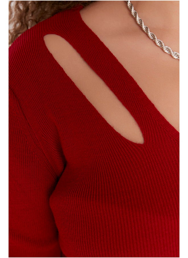 trendyol - Fitted Plus Size Sweater - Image 1