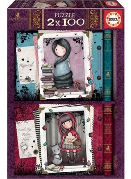 EDUCA 2X100 Santoro Gorjuss Fsc Puzzle - 15974  - Image 1