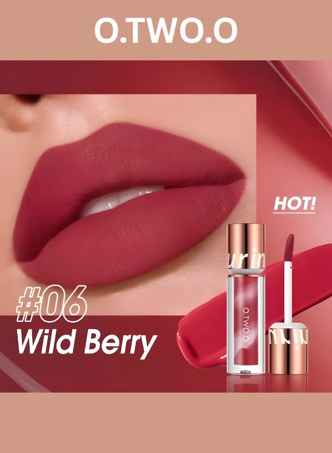O.TWO.O O TWO O Velvet Matte Liquid Lolipop Lipstick Long Lasting Waterproof Non Transfer Smooth Lip Color - Image 1