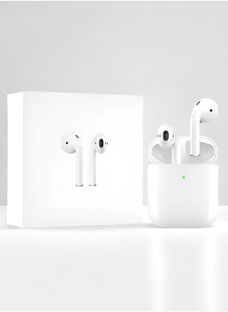 Generic - High quality first generation Bluetooth headset, a wireless Bluetooth headset that supports wireless charging and is characterized by clear sound and noise isolation. It works on all mobile phones such as iPhone, Galaxy, Huawei - Image 1