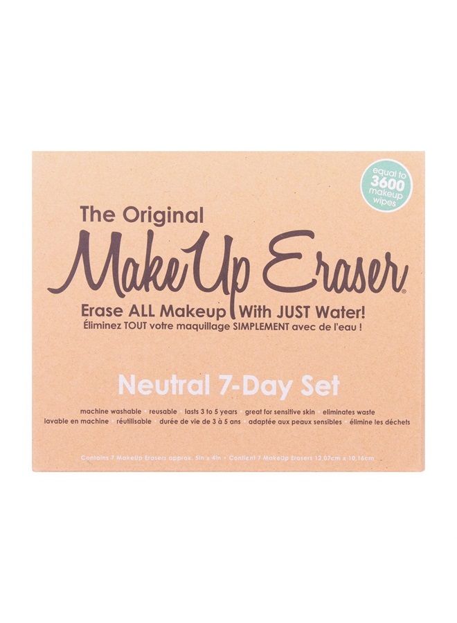 Makeup Eraser Neutrals 7-Day, Neutrals, 1 ct.