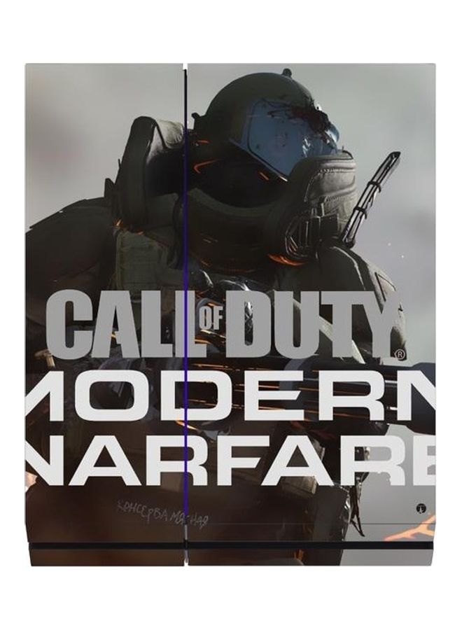 NIBEMINENT Self-Adhesive Printed Console Sticker For Sony PlayStation 4