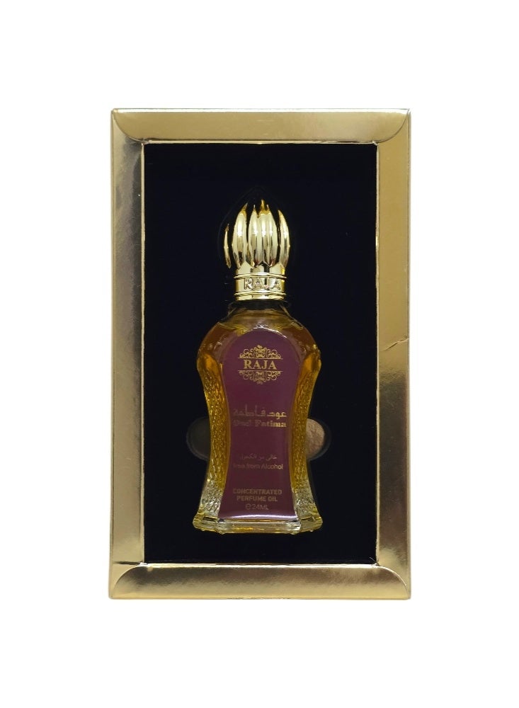 راجا زيت عطري مركز عود فاطمة 24 مل - Image 3