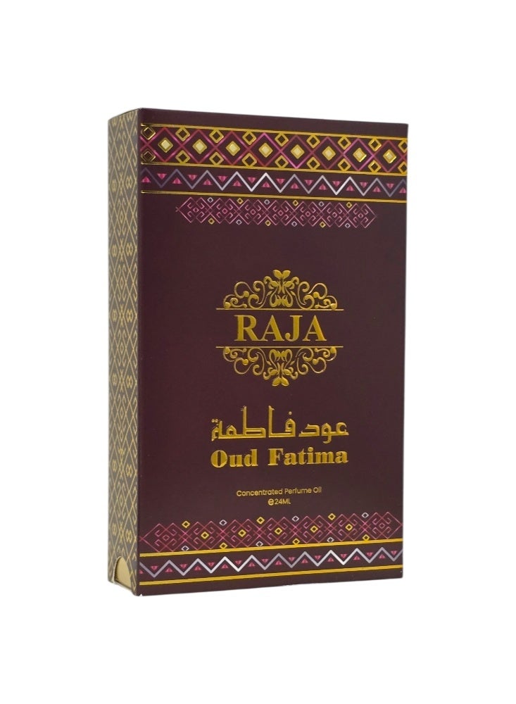 راجا زيت عطري مركز عود فاطمة 24 مل - Image 4