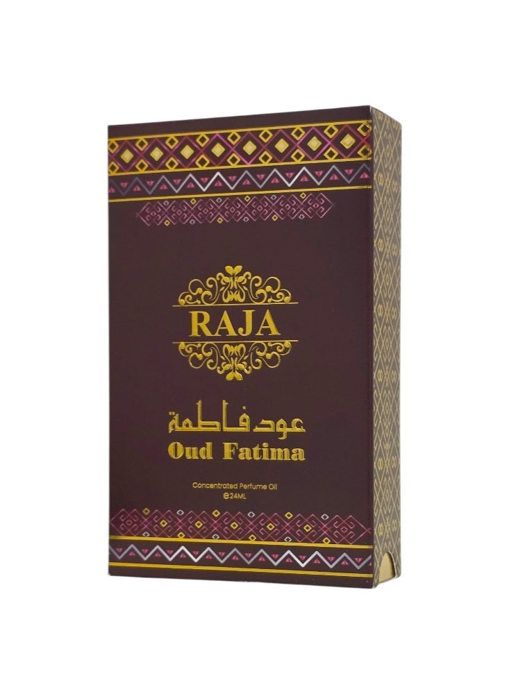راجا زيت عطري مركز عود فاطمة 24 مل - Image 5