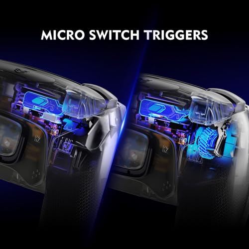 HEXGAMING ULTIMATE PRO Gaming Controller Compatible with ps5/PC/Mobile - 4 Back Buttons, 6 Custom Profiles, Adjustable Triggers, 8 Swappable Thumbsticks - Hall Effect Explorer Black - Image 5