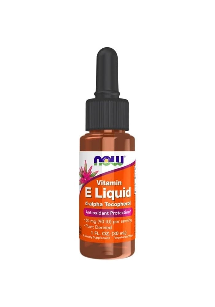 Now Supplements, Natural Vitamin E Liquid (D-Alpha Tocopherol), Antioxidant Protection, 1 Ounce - Image 3