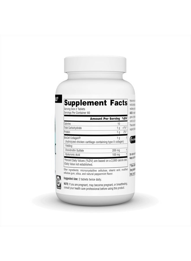 Source Naturals Hyaluronic Acid 50mg, 120 Tablets  - Image 2