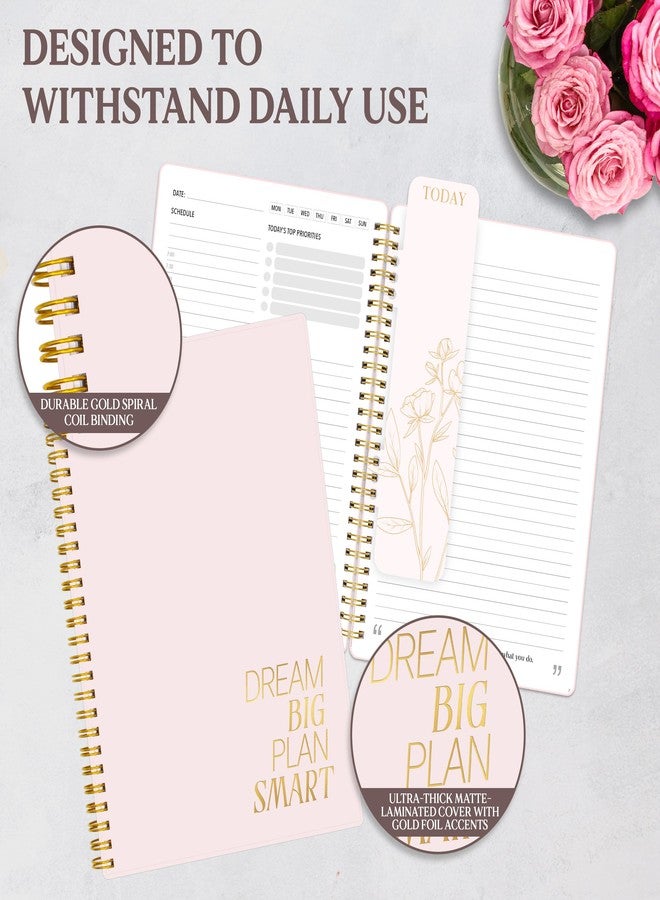 Decorably SIMPLIFIED DAILY PLANNER AND WORK NOTEBOOK WITH HOURLY SCHEDULE - UNDATED - Image 4