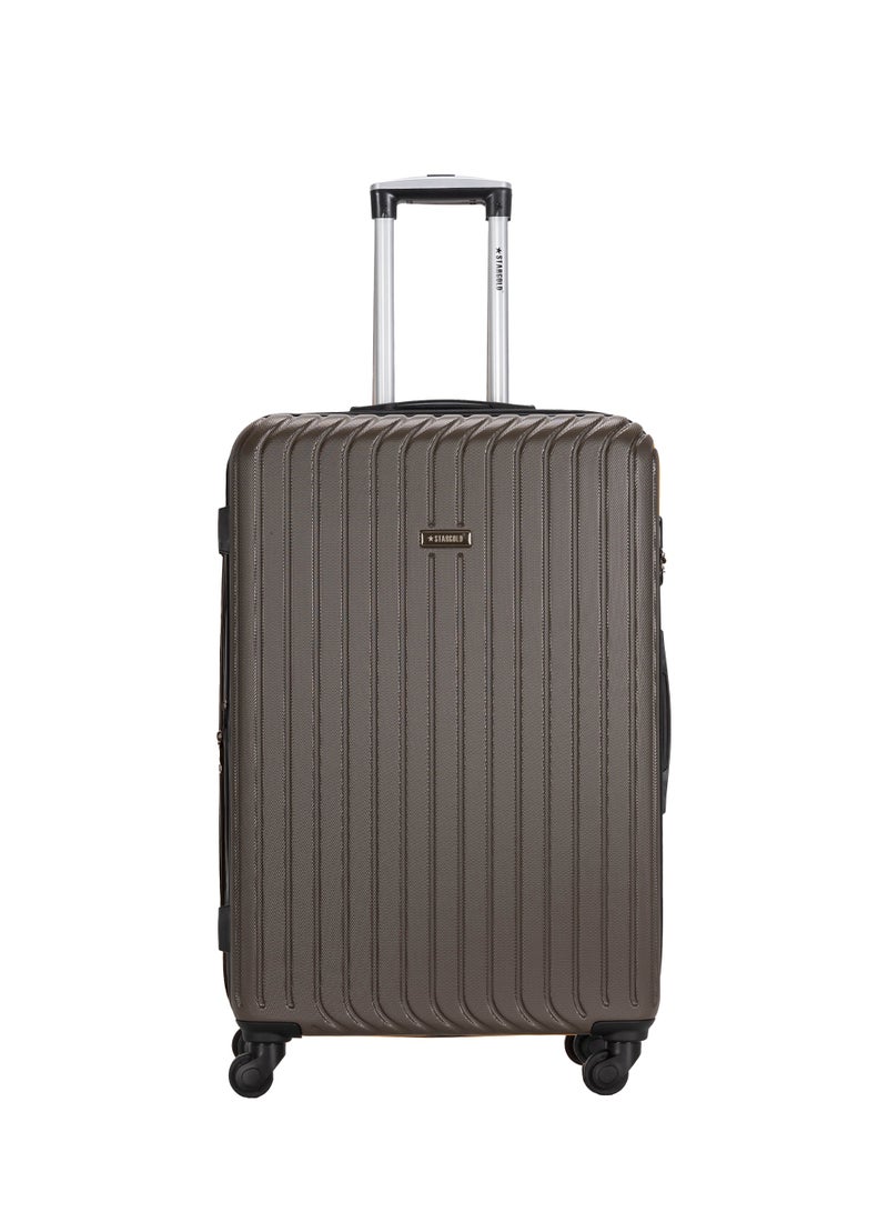 ستارجولد مجموعة أمتعة من 4 قطع، حقيبة سفر صلبة من مادة ABS مع سحاب قابل للتمدد، وعجلات دوارة 360 درجة، وقفل رقمي، وحقيبة سفر خفيفة الوزن بعجلات - Image 2