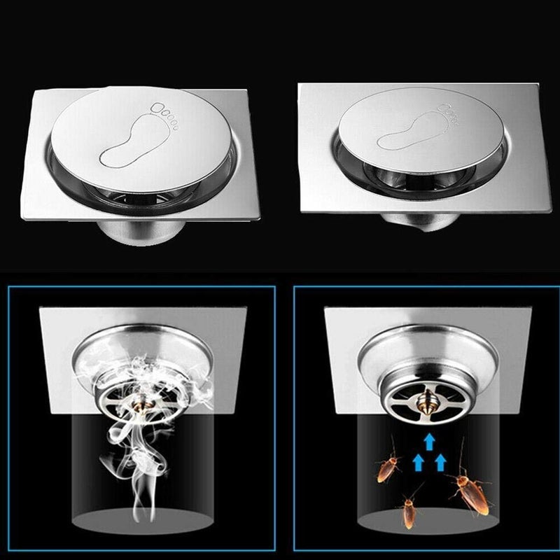 MLD Floor Pop Up Grating (Bathroom Floor Drainer/Jali) Stainless Steel - Image 4