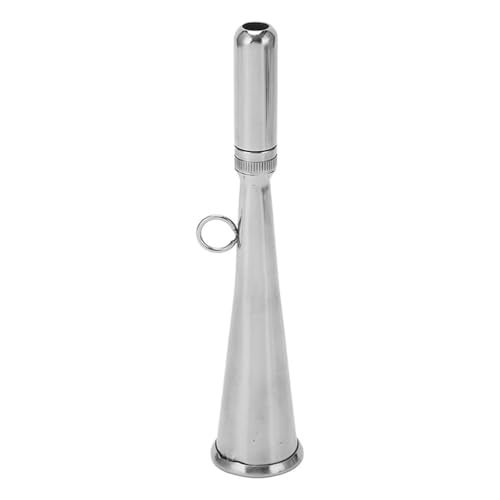Chiffonade 304 Stainless Steel Emergency Use Removable Mouthpiece Boat Fog Horn Silver Handheld Foghorn Marine Safety Equipment(1 x Handheld Foghorn) - Image 1