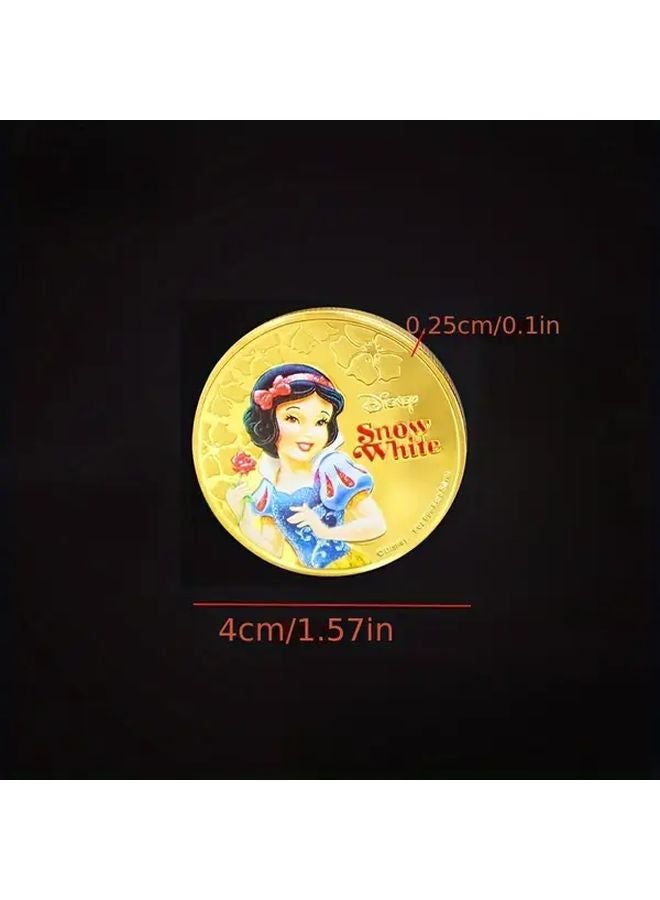 Mermaid Princess Commemorative Coin Collection Elegant Gift For Friends Valentine - Image 3