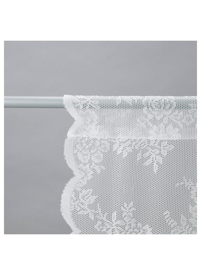 erorex Net Curtains, 1 Pair, Off-White, 145X300 Cm - Image 3