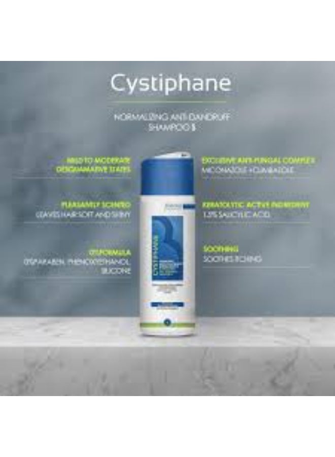 Cystiphane S Anti-Dandruff Normalizing Shampoo 200ml - Image 4