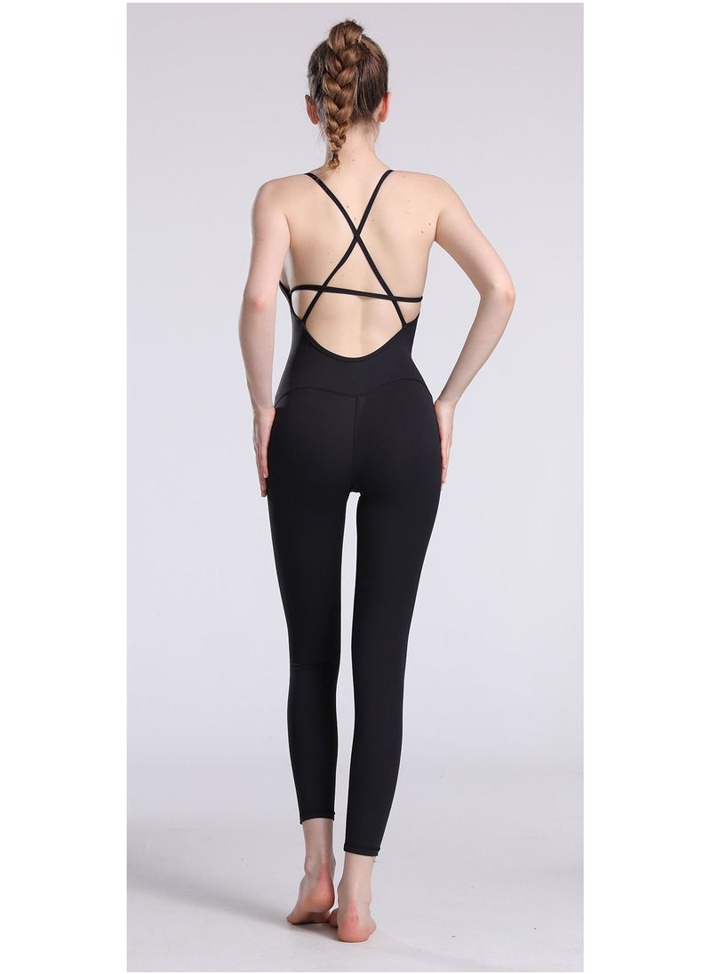 Dance Ballet Yoga Jumpsuit Black - pzsku/Z7474C4C479D00FE69789Z/45/_/1660987673/7ee1826c-098d-4deb-b4b4-5b7c1eb7487b