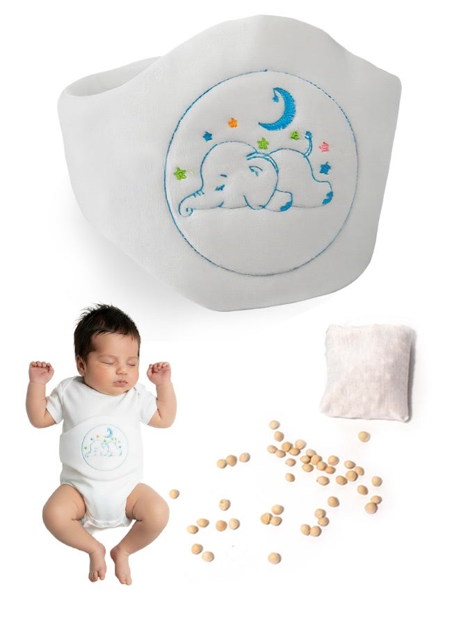Super ZYouth Baby Colic Belt, Baby Cherry Core Filled Baby Colic Treatment to Relieve Gases and Bloating, Reusable Warm Compress for Newborns & Infants - Image 1