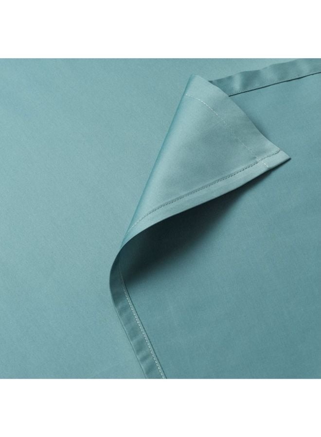 BYFT Orchard Exclusive (Sea Green) Queen Size Flat Sheet and Pillow covers (Set of 3 Pcs) Cotton percale Weave, Soft and Luxurious, High Quality Bed linen -180 TC  - Image 4