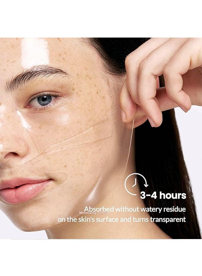 BIODANCE - 4 Patch Bio Collagen Real Deep Mask, Probiotios Galactomyces Ferment Filtrate, Low Molecular Hyaluronic Acid Solution, Low Molecular Collagen, Hydrating, Pore Minimizing, Firming - Image 1