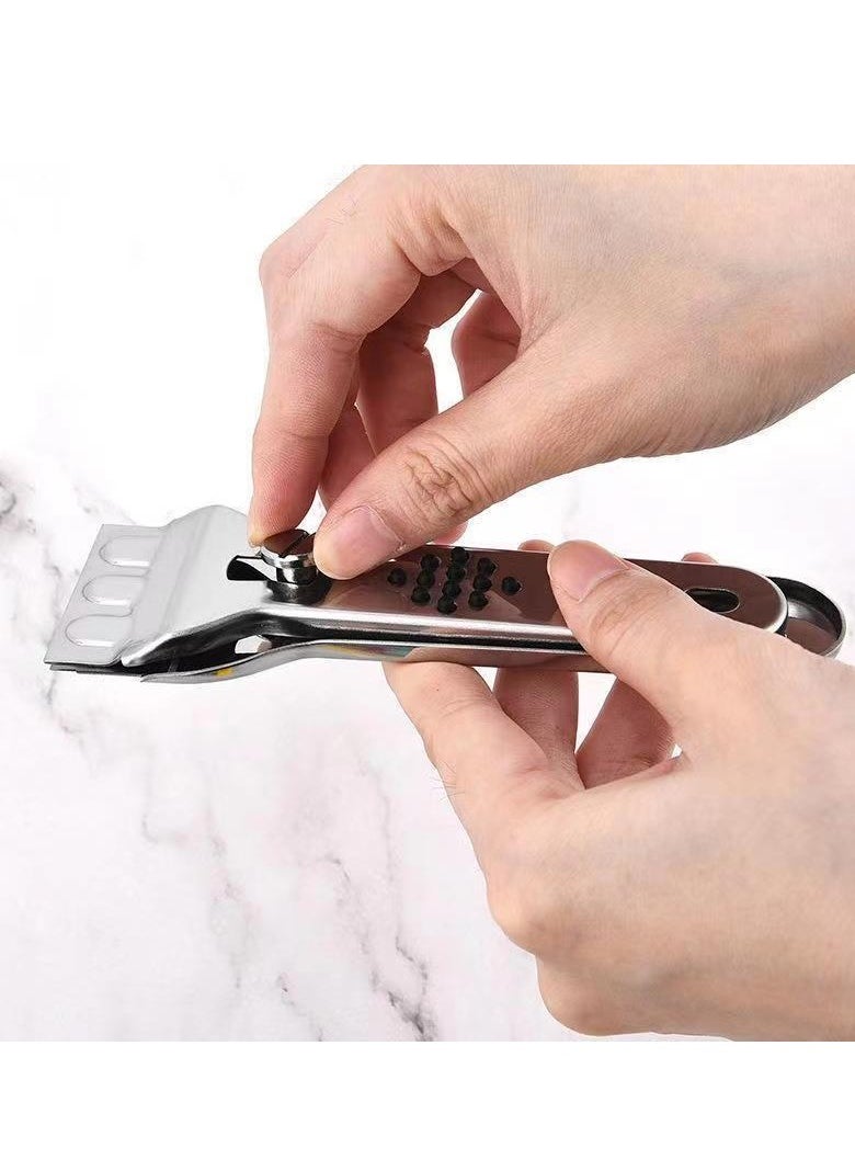 Generic 1Pcs Cleaning Scraper, Multipurpose Scraper With Blade, Paint Scraper, Oil Dirt Cleaner, Kitchen Cleaner For Ceramic Induction Cooktops, Cleaning Tool,Ready For School, Apartment Essentials  - Image 3
