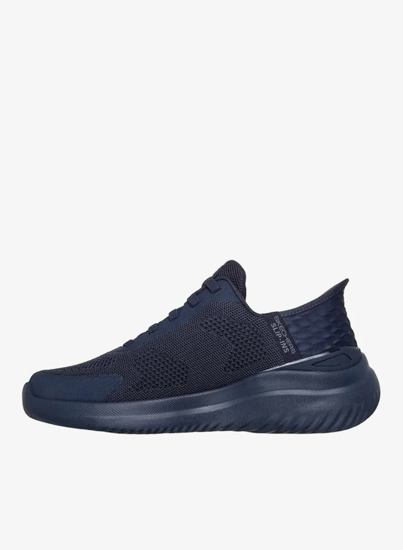 SKECHERS BLUE Men BOUNDER 2.0 Lace-Up Sports Shoes for Men | Best Price UAE