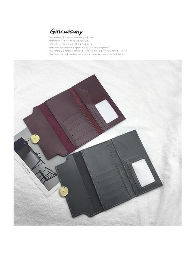 Sharpdo محفظة نسائية متعددة الوظائف بسعة كبيرة 18*9.5*2 سم - Image 5