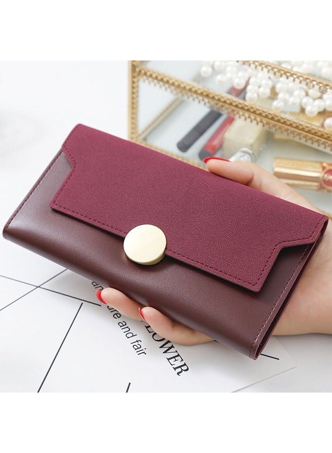 Sharpdo محفظة نسائية متعددة الوظائف بسعة كبيرة 18*9.5*2 سم - Image 2