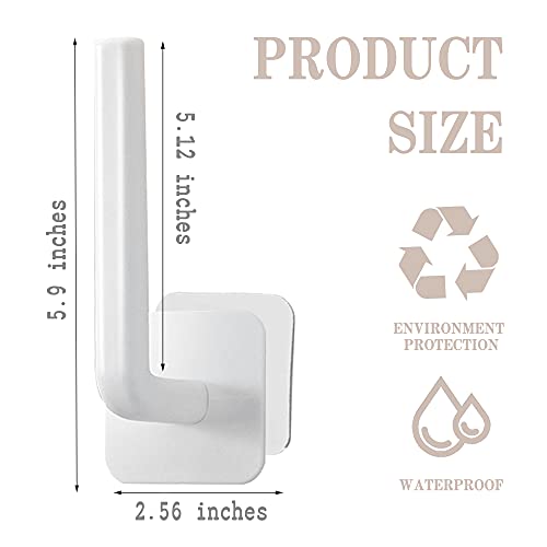 Saderoy 4Pcs Wall Hooks，Multi-Purpose Wall Hangers for Hanging Coats, 3M Heavy Duty Self Adhesive Hooks for Bedroom Bathroom Kitchen Office Hanging - Image 2