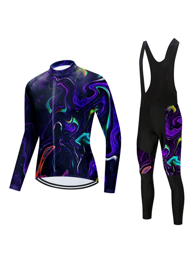 KUYING GR New Summer Outdoor Sunscreen Moisture Absorption Quick Drying Bicycle Women's Cycling Clothing Set - Image 1