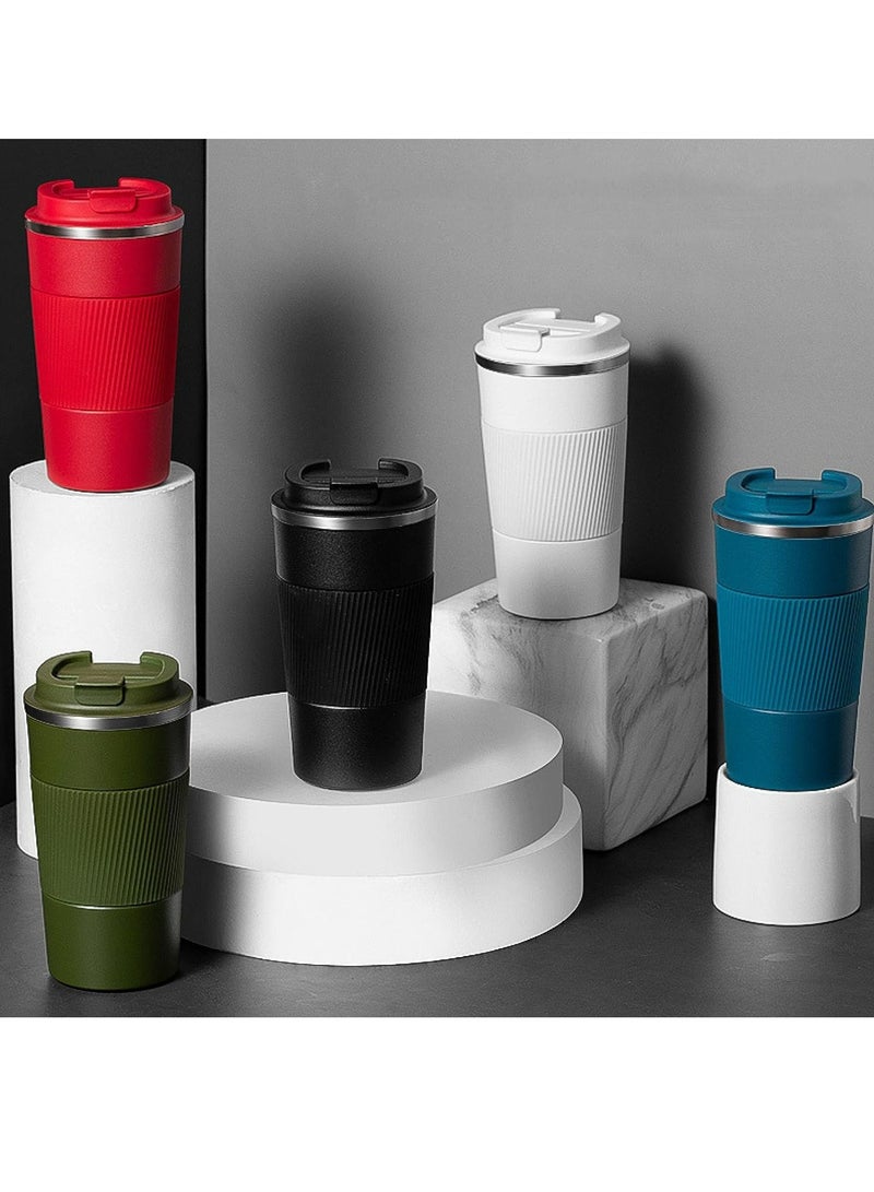 MODERN HOME 380ml Travel Mug Reusable Insulated Coffee Cup Vacuum Insulation Stainless Steel Thermal Coffee Mug for Hot And Cold Drinks - Image 5