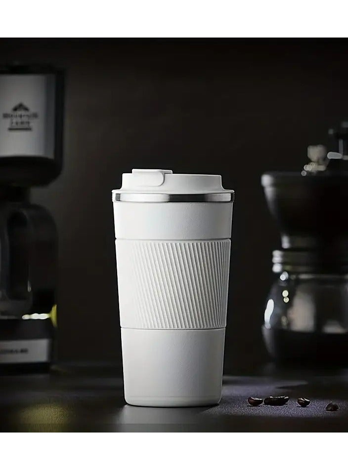 MODERN HOME 380ml Travel Mug Reusable Insulated Coffee Cup Vacuum Insulation Stainless Steel Thermal Coffee Mug for Hot And Cold Drinks - Image 3