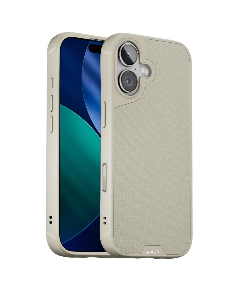 Mous for iPhone 17 Case Compatible with MagSafe Limitless Protective Magnetic Cover for iPhone 17 Shockproof Full Camera Protection AntiScratch Back Stone - Image 2