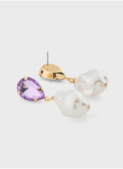 Ella Limited Edition Pearl Hoop Earrings  - Image 2
