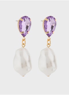 Ella Limited Edition Pearl Hoop Earrings  - Image 1