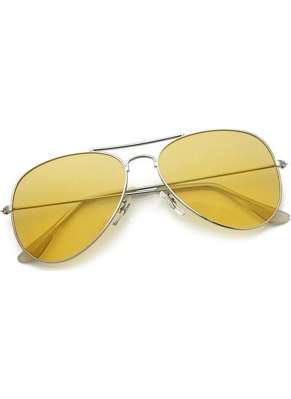 Aqua Di Polo 1987 Women's Yellow UV 400 Protection Sunglasses APSS044515  - Image 2