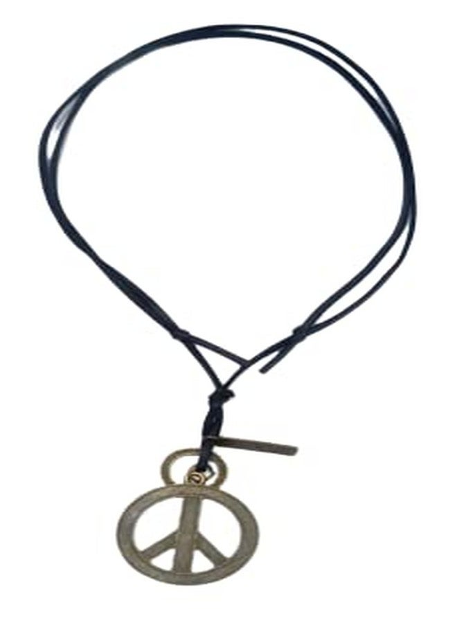NPRC Adjustable Black Leather Necklace For Men - Image 2