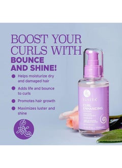L LUSETA Luseta Curl Enhancing Hair Oil Define Curl & Restore Bounce Anti-frizzing and Smoothing for Curly Hair Type 3.38oz  - Image 2