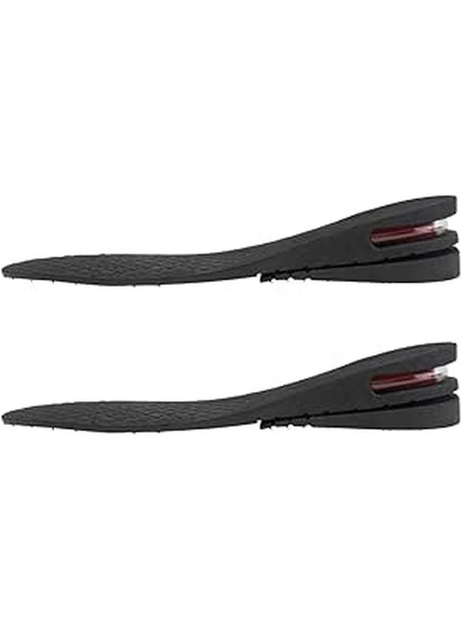 Unisex Detachable Height Increase Inserts Multi Layer Shock Absorption Shoe Insole Size 35 44 - Image 1