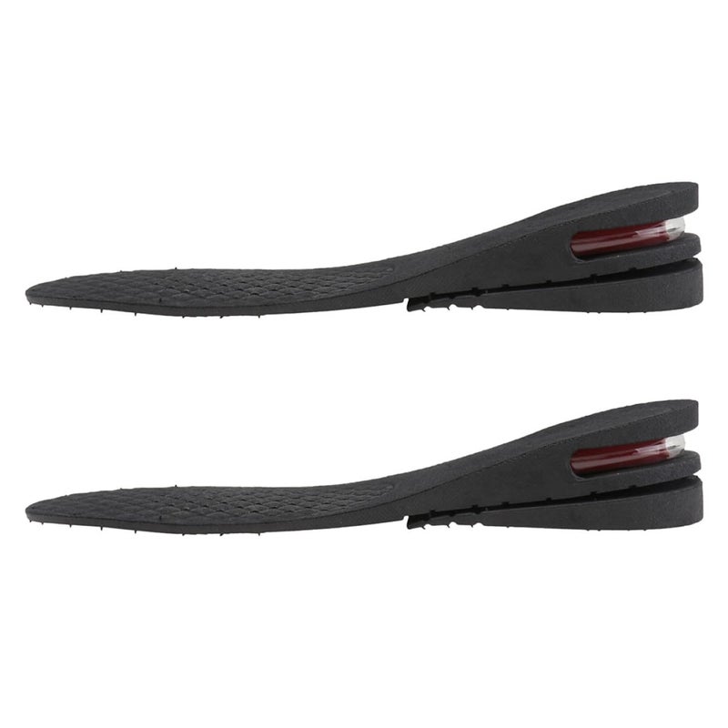 Unisex Detachable Height Increase Inserts Multi Layer Shock Absorption Shoe Insole Size 35 44 - Image 2