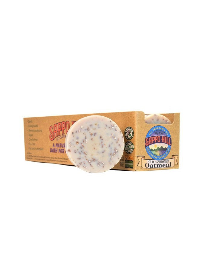 Sappo Hill Soap, Oatmeal Old Fashioned, 3.5 oz - Image 1