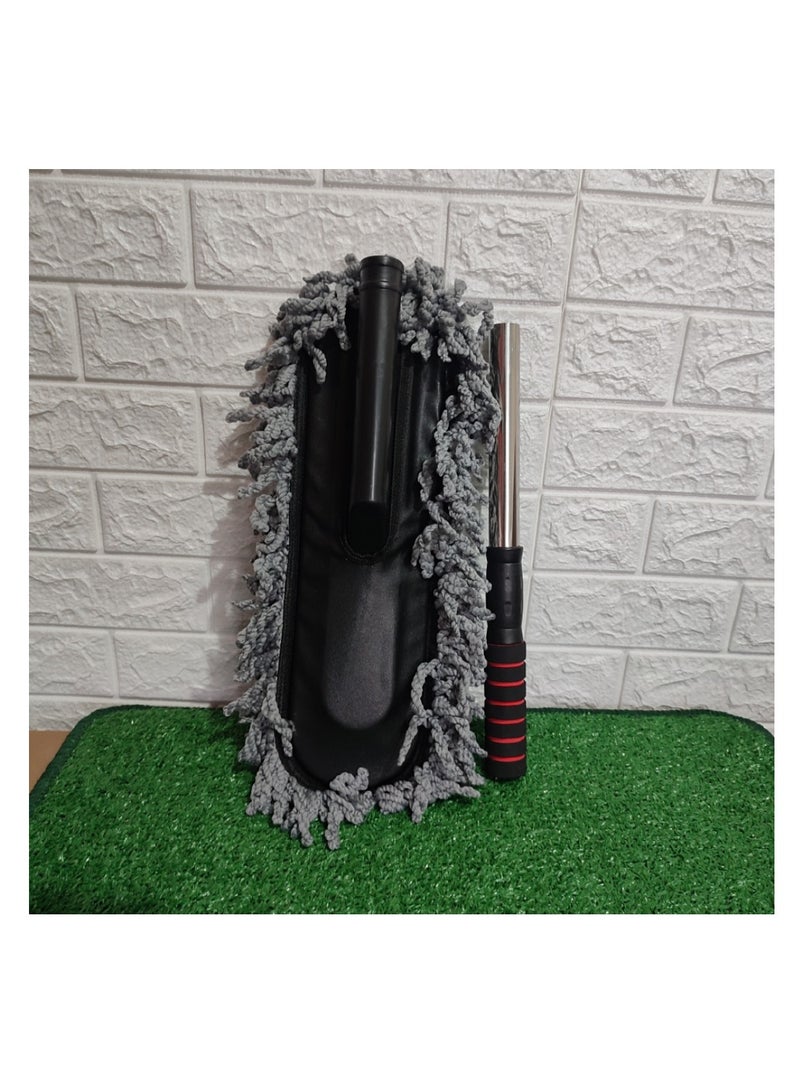 Soft Microfiber Duster Telescoping Car Window Clean - Image 3