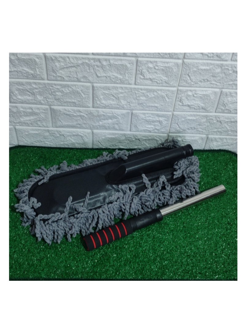 Soft Microfiber Duster Telescoping Car Window Clean - Image 2
