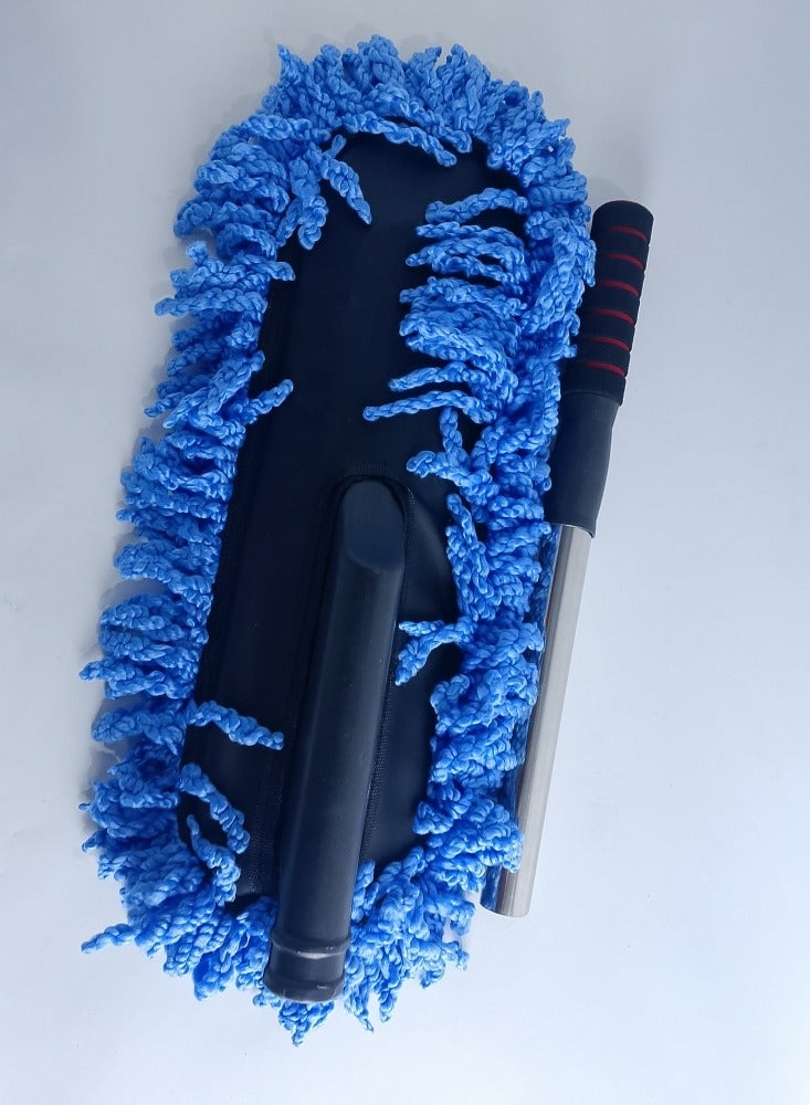 Soft Microfiber Duster Telescoping Car Window Clean - Image 1