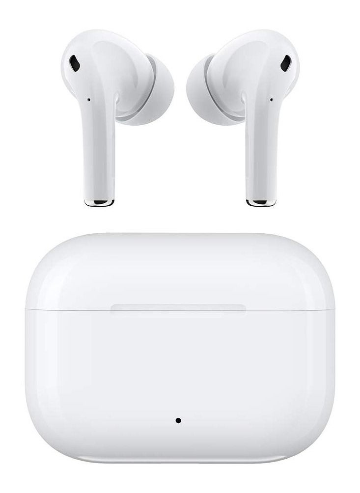 Generic - Wireless Air Pro Earphone TWS with Mic Pods Bluetooth IPX5 Bass True Wireless Earbuds (White) - Image 1