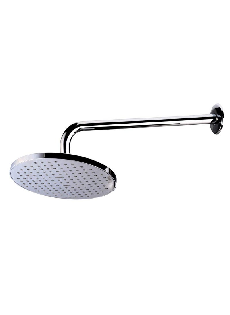 KI Luxurious Overhead Shower Complete Set with Shower Arm Chrome Finish 